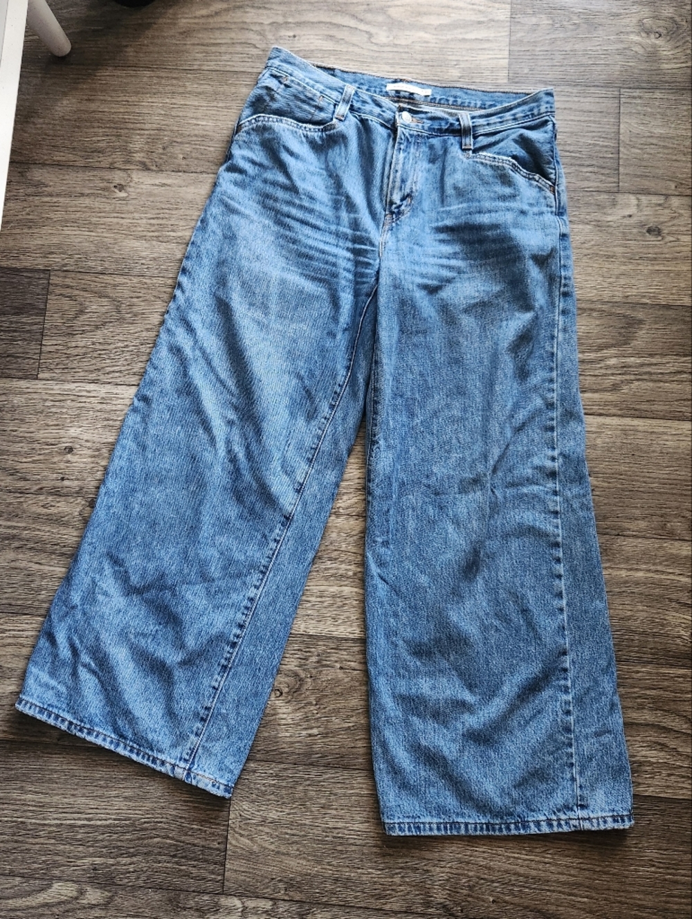Levi's 94 Baggy Wide Leg Denim Midrise Jeans Size 31